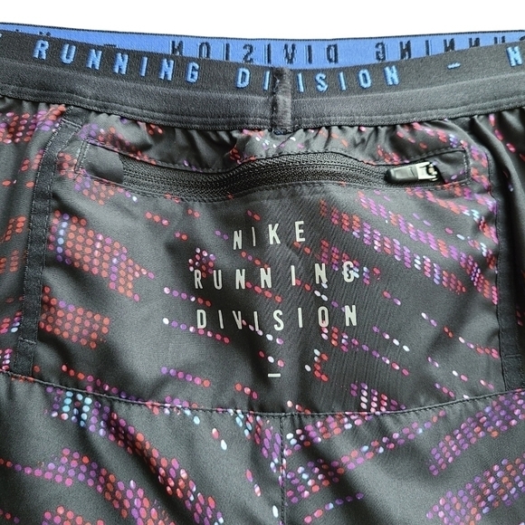 NWT Men's Nike Running Division Multicolor Shorts, DM4767-550, Size XXL - Picture 8 of 14